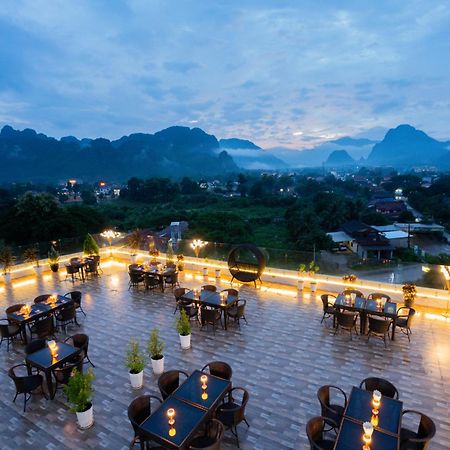 S Vangvieng Boutique Hotel Vang Vieng Dış mekan fotoğraf