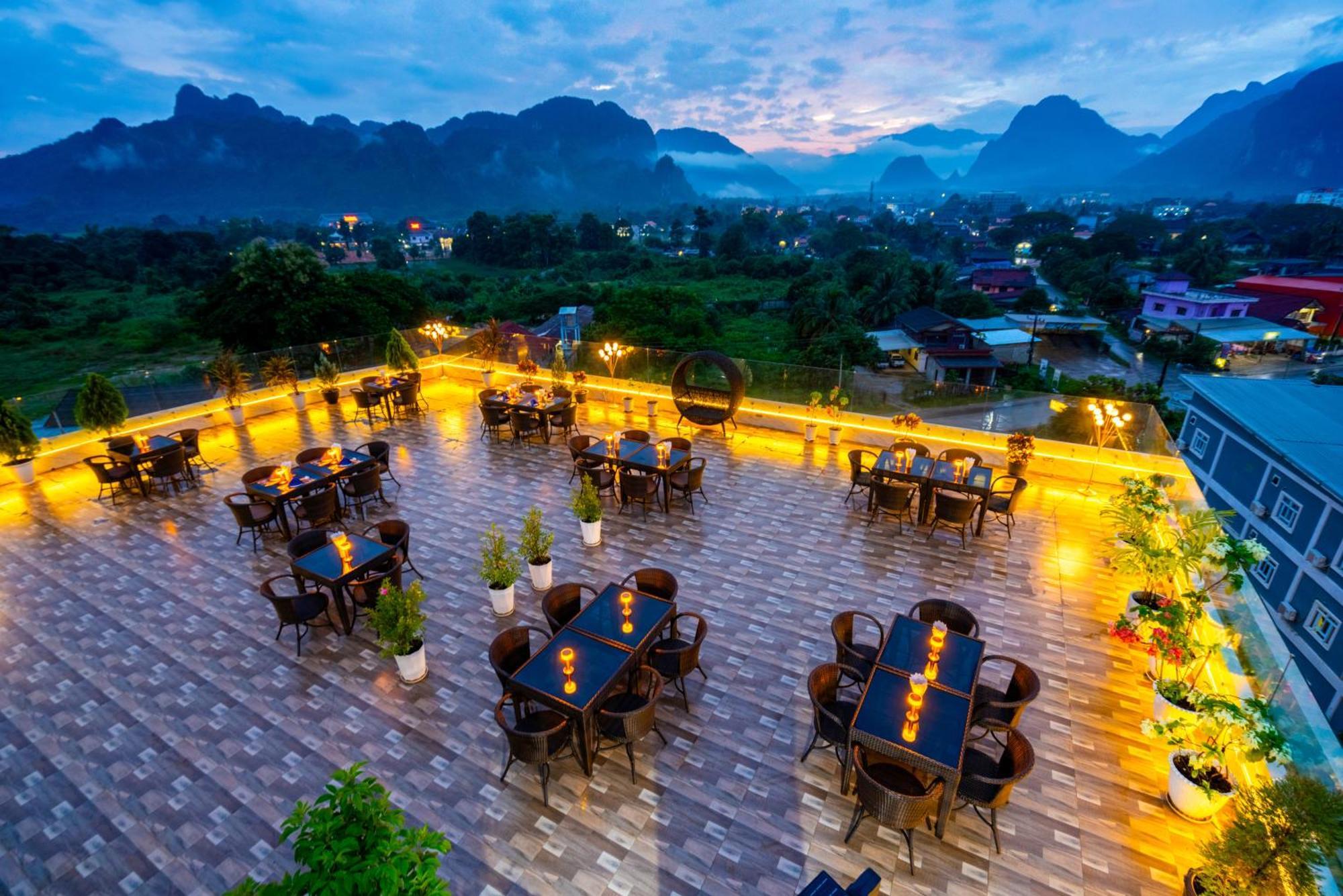 S Vangvieng Boutique Hotel Vang Vieng Dış mekan fotoğraf