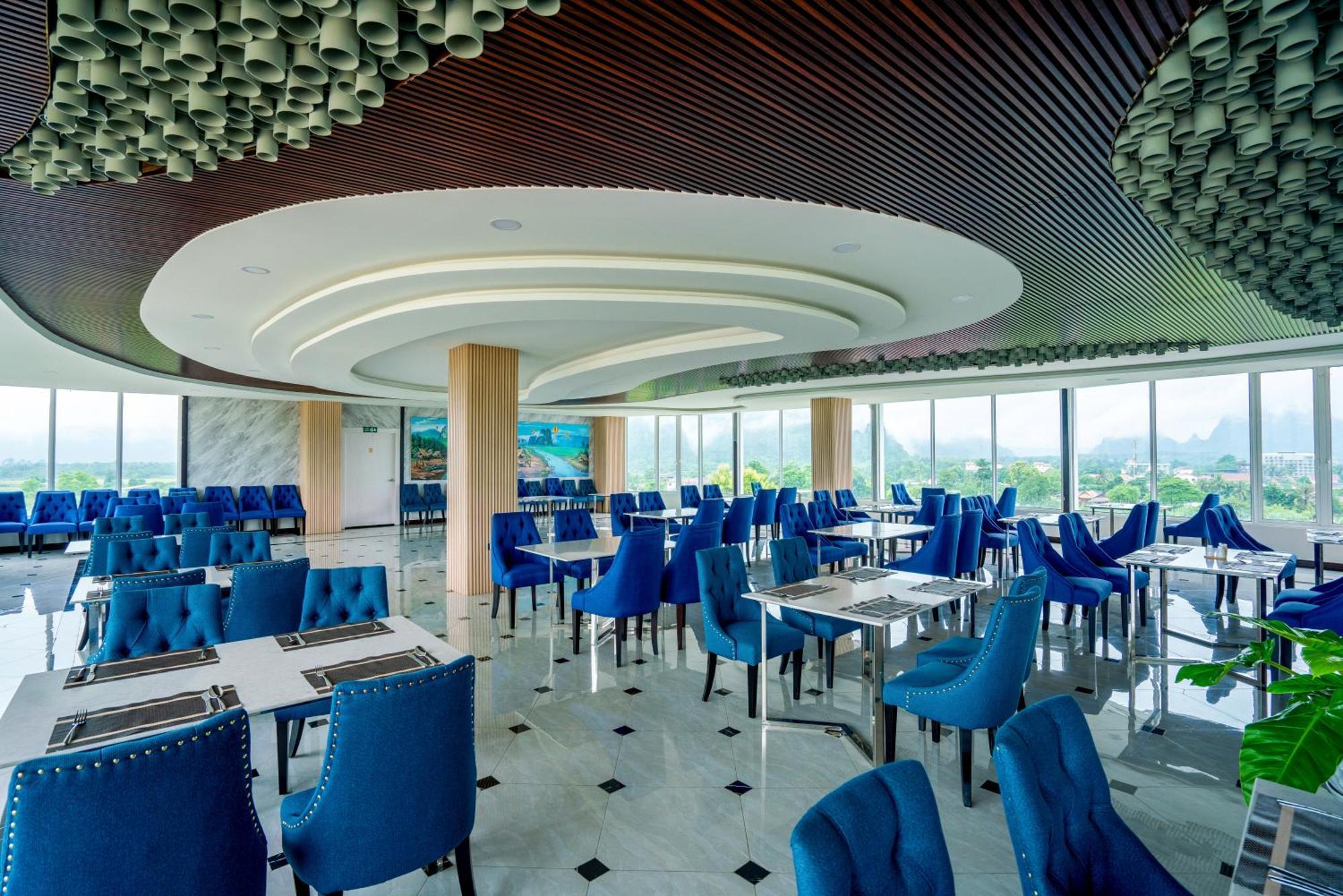 S Vangvieng Boutique Hotel Vang Vieng Dış mekan fotoğraf