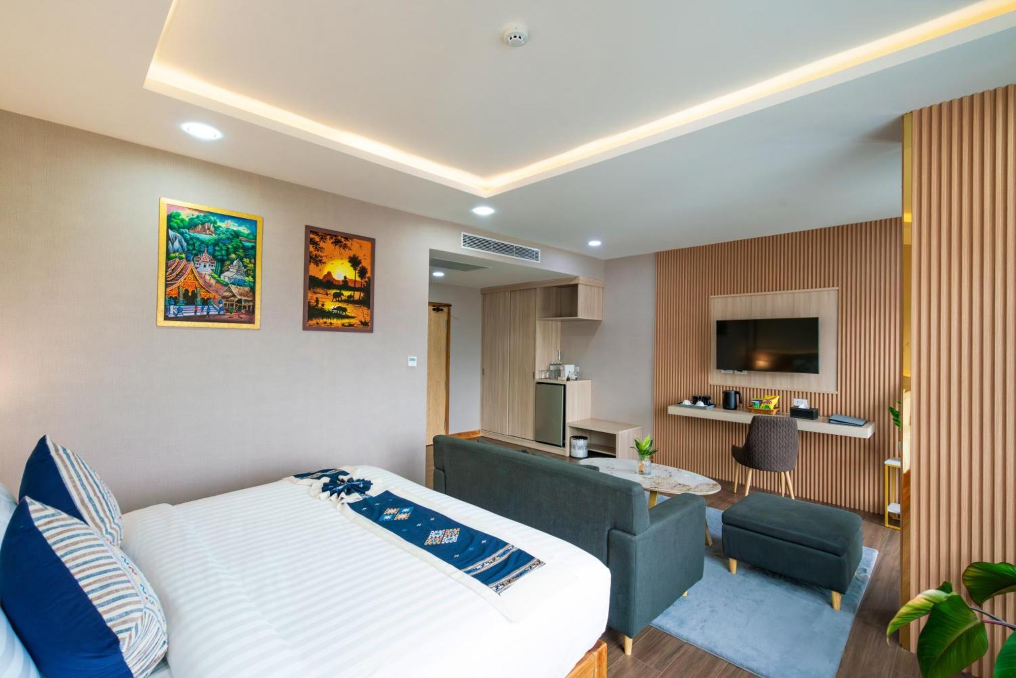S Vangvieng Boutique Hotel Vang Vieng Dış mekan fotoğraf